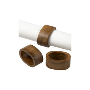 Anillo de madera Natural para decoración de boda, servilletero con forma redonda de rama de árbol para Hotel, bajo precio - Product Image 4