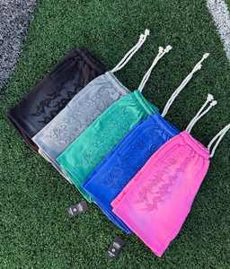 Personnalisé cordons hommes Vintage Sun Fade broderie Applique Patch sueur coton en détresse bord coupé hommes été lavage à l'acide Shorts - Product Image 2