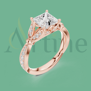 คอลเลกชันเครื่องประดับแหวนทองคำ10K สำหรับผู้หญิง - Product Image 1