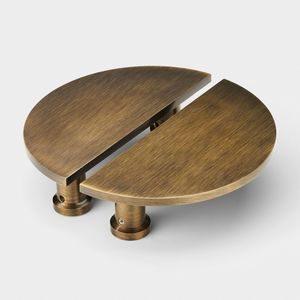 Manija de media luna para armario de cocina de latón macizo para el hogar, muebles de oficina, herrajes para puerta, cajón, armario, manija de armario 2023 - Product Image 1