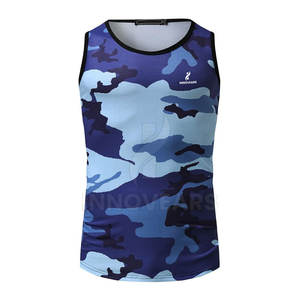 Camiseta Deportiva Casual de Punto Transpirable Hecha a Medida para Hombre, Ropa de Gimnasio - Product Image 3