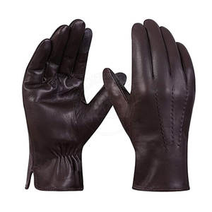 Guantes de Cuero Resistentes para Pantalla Táctil, Resistentes al Viento, Transpirables y Ecológicos, para Uso Diario al Aire Libre, Unisex - Product Image 1