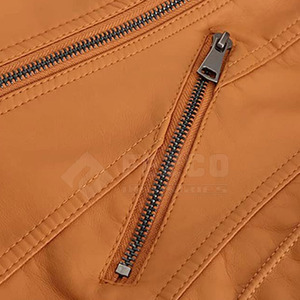 Chaqueta de Cuero de Alta Calidad para Mujer, Invierno, para Exteriores, Logotipo Personalizado, Tejida, Transpirable, de Secado Rápido, 100% Poliéster - Product Image 6