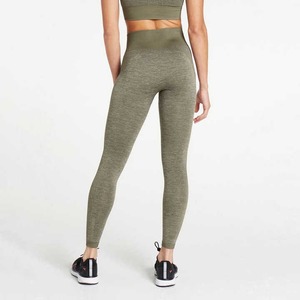 Leggings de yoga taille haute sans couture pour femmes sport entraînement Scrunch Butt Lift haut tendance respirant - Product Image 2