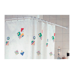 Telaio per tenda doccia 80x80 bianco - Product Image 1