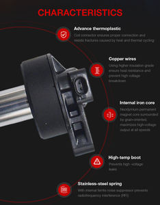 Bobina de Encendido 8525438 7729707-02 8569194-01 Compatible con Motocicletas C400 <span class=keywords><strong>C400X</strong></span> C400GT C600 C600GT C650 C650GT <span class=keywords><strong>SPORT</strong></span> - Product Image 5