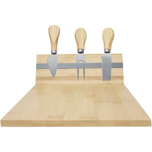 Planche à découper magnétique en bambou Mancheg durable, outils à fromage pour un merchandising haut de gamme - Product Image 5