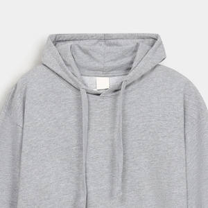 Sudadera con Capucha Negra de Algodón 100% Pesado Personalizada, Informal de Invierno, con Estampado Digital, Hombros Caídos y Bolsillo, Talla 6XL - Product Image 2