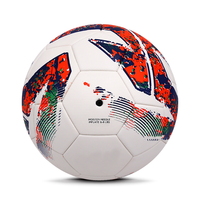 Personnalisé 32 Panneaux Ballon De Football Haute Air Collé Thermique PU Texture Surface Laminé Futsal Performance Football pour les Jeux
