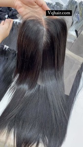 Fermeture frontale en dentelle HD 13x4 13x6 360, cheveux humains vierges vietnamiens, dentelle transparente, fermeture frontale en dentelle 2x6 4x4 5x5 6x6 - Product Image 4