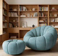 Canapé Citrouille Haute Qualité, Fauteuil de Loisirs à Haute Résilience, Antidérapant, pour Coin Home Cinéma