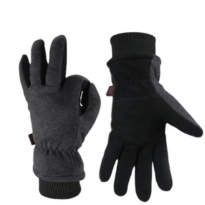 Winter Deerskin Leather Gloves Water-Resistant Windproof UV400 Protection Lightweight Insulated for Work Driving Cycling Outdoor - Product Image 2