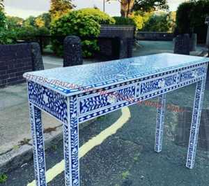 Muebles de consola con incrustaciones de hueso de estilo moderno para decoración del hogar para sala de estar dormitorio apartamento Hotel y restaurante uso - Product Image 3