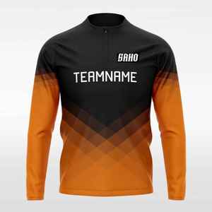 Top de media cremallera GAA de alta calidad, fabricante en Pakistán de tops con cremallera personalizados a medida para atletas, equipos y equipo de entrenamiento deportivo - Product Image 5