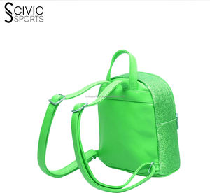 Mochila Venta caliente Glitter Mochilas Cheer con espalda acolchada y correas ajustables mochila con purpurina - Product Image 6