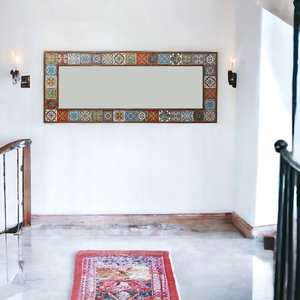 Turkish Handcrafted Customized Color Modern Full Length Decorative Multicolor <b>Wall</b> <b>Hanging</b> <b>Mirror</b> Living Room Decor No - Product Image 3