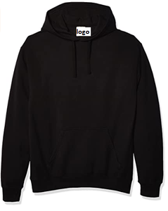 Sweat-shirt à capuche teint pour homme 50% coton 50% polyester importé sans fermeture de fermeture Lavage en machine - Product Image 2