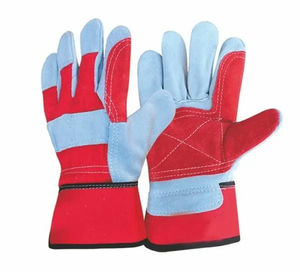 Gants de sécurité en cuir léger perméable à l'air résistant à l'usure multi-usages travail et jardinage Protection des mains utilitaire - Product Image 6
