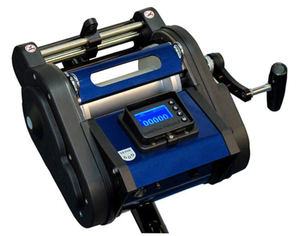 Nuovo Mulinello Elettrico XL 655 Fly Level-wind a Velocità Variabile - Attivo 12 Volt a Due Velocità con Anti-Reverse in Lega di Alluminio e Acciaio Inossidabile - Product Image 1
