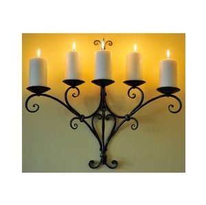 Bougeoirs modernes minimalistes en métal pour bougies chauffe-plat, coniques et cylindriques, idéaux pour la décoration de la maison, du bureau et de la chambre à coucher - Product Image 4