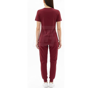 Uniforme de Enfermería para Mujer, Conjunto de Uniforme Médico Transpirable de Tela Suave para Trabajo en Hospitales y Clínicas, Comodidad para Turnos Largos - Product Image 4