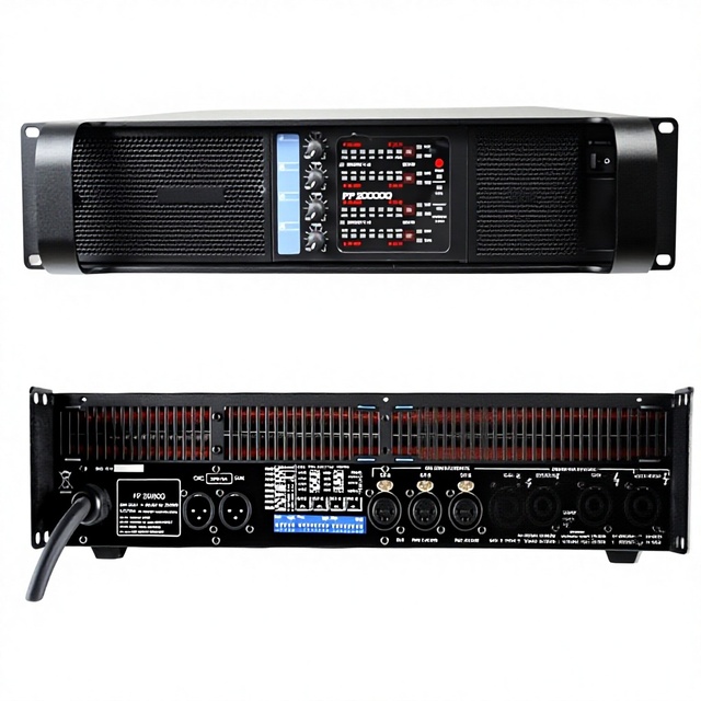 Factory Direct Sale High Power Switching Power Amplifier Class TD FP20000Q 4*2200W