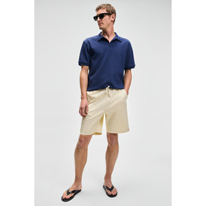 GRIMELANGE LASPER <b>Men's</b> <b>Lycra</b> Sides Pocket Elasticated Waist Relaxed Fit Shorts - Product Image 1