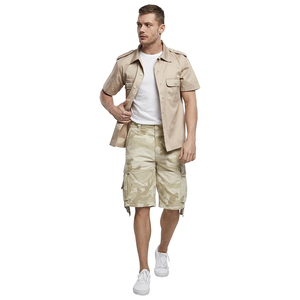 Jogger Gym Cargo Shorts Plus La Taille D'été Confortable Respirant Solide Motif Hommes Coton Cargo Shorts Avec Déchets Élastiques - Product Image 3