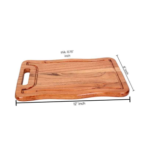 เขียงรูปทรงรูปหัวใจ คุณภาพพรีเมียม ทำจากไม้แท้ 100% ปลอดภัยสำหรับเครื่องล้างจาน เหมาะสำหรับใช้ในครัว - Product Image 3