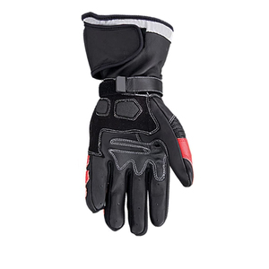 Gants de course à cinq doigts personnalisés par le fabricant, respirants, résistants à l'usure, en polyester et nylon, avec protection antidérapante pour la paume, unisexe, pour moto - Product Image 6