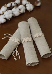 Anneau de serviette minimaliste et simple pour une mise en place de table moderne et un affichage de table de cuisine propre, fabriqué à la main en Inde - Product Image 5