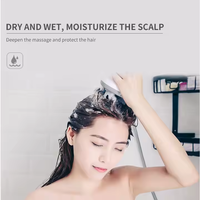 Masseur de cuir chevelu électrique vibrant intelligent imperméable personnalisé par l'usine LJ, appareil de massage pour la santé, avec LOGO