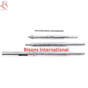 Kit d'extraction manuelle de vis osseuses en acier inoxydable pour vétérinaires BISONS – Instruments chirurgicaux orthopédiques pour l'élimination des vis cassées - Product Image 1