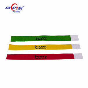Pulsera de papel RFID para Navidad, boda, Pascua, eventos de graduación, uso único - Product Image 4