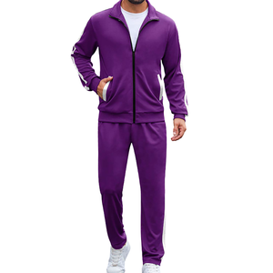 ชุดวอร์มพิมพ์โลโก้ตามสั่งสำหรับผู้ชาย ลุคคลาสสิกทันสมัย สวมใส่สบาย - Product Image 3