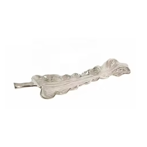 New Arrival Modern Cast Aluminium Sculpture Silver Finish Home Decoration Custom Logo Print Available Handmade High Quality AW - Product Image 3