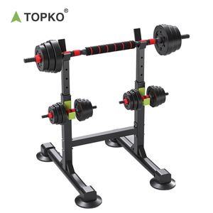 TOPKO 조절 바디 빌딩 벤치 프레스 무게 리프팅 랙 스쿼트 체육관 피트니스 다기능 무게 리프팅 스탠드