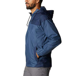 2025 venta al por mayor chaqueta cortavientos personalizada para hombres ligera empacable a prueba de viento y a prueba de polvo - Product Image 3