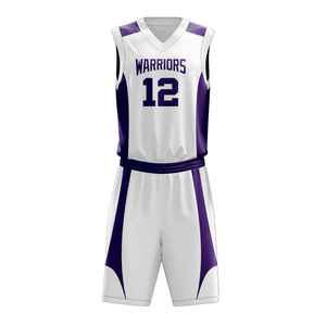 Uniforme de basket-ball avec logo personnalisé, tissu de contrôle d'humidité respirant de fournisseur oem odm pour les matchs d'entraînement et les événements - Product Image 4