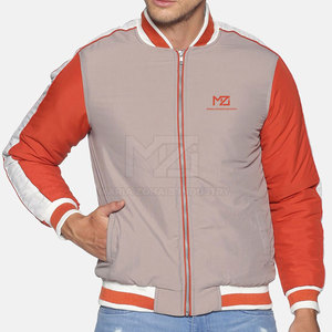 Chaqueta Bomber Transpirable para Hombre de Marca Privada, Cuello Alto, Logotipo Frontal, Uso en Exteriores en Invierno, Ajuste Cómodo, Alta Calidad, Mejor Precio - Product Image 1