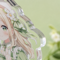 Support en acrylique personnalisé, standee anime sur mesure, bloc décoratif en acrylique transparent, cadeau unique pour les fans, impression double face durable