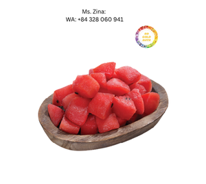 ก้อนแตงโมแช่แข็งเวียดนามธรรมชาติ100% พรีเมี่ยมสำหรับไอศกรีมและสมูทตี้ - Product Image 1