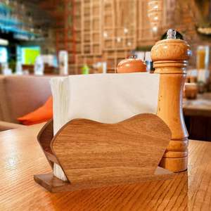 Acacia Wooden <b>Napkin</b> <b>Holder</b> for Table- Elegant Rustic <b>Napkin</b> <b>Holders</b> for Kitchen Home or Dining Room Classy Farmhouse <b>Napkin</b> - Product Image 5