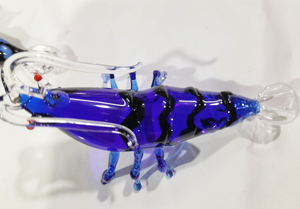 ตุ๊กตาแก้วเป่ามือรูปสัตว์กุ้งหลากสีสำหรับตกแต่งบ้าน - Product Image 4