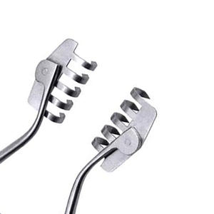 Rétracteur professionnel Jansen Wagner en acier inoxydable 5x5 broches pointues émoussées avec rétracteurs chirurgicaux à vis de réglage - Product Image 3