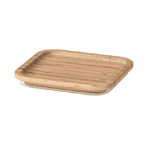 Bandeja Rectangular de Bambú Personalizada al por Mayor, Bandejas de Servicio Biodegradables de Bambú, Juego de Bandejas para Cubiertos de 2 y 3 Piezas con Logotipo - Product Image 1