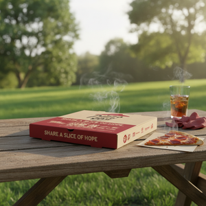 Boîte à pizza en papier kraft écologique sur mesure, compatible micro-ondes et recyclable, emballage alimentaire pour petites/moyennes/grandes pizzas - Product Image 4