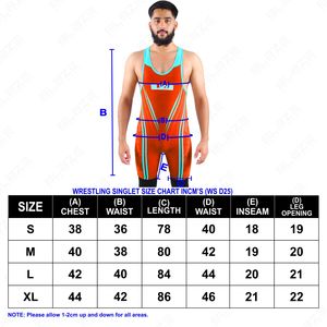 Custom Pro Wrestling <b>Singlet</b> <b>for</b> <b>Mens</b> Comfortable Compression Fit <b>for</b> Training and Wrestling Competitions in Various Sizes - Product Image 6