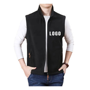 <b>Men's</b> Full-Zip Polar Fleece <b>Vest</b> High Quality Cheap Polar Fleece <b>Vest</b> <b>Men</b> Breathable Sherpa Fleece <b>Vest</b> - Product Image 6