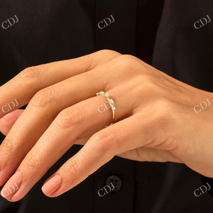 Diamante Cultivado en Laboratorio, Color EF, Claridad VVS, Certificado IGI, Personalizado, 0.25 CTW, Corte Brillante, Oro Blanco/Amarillo/Rosa, para Boda - Product Image 4